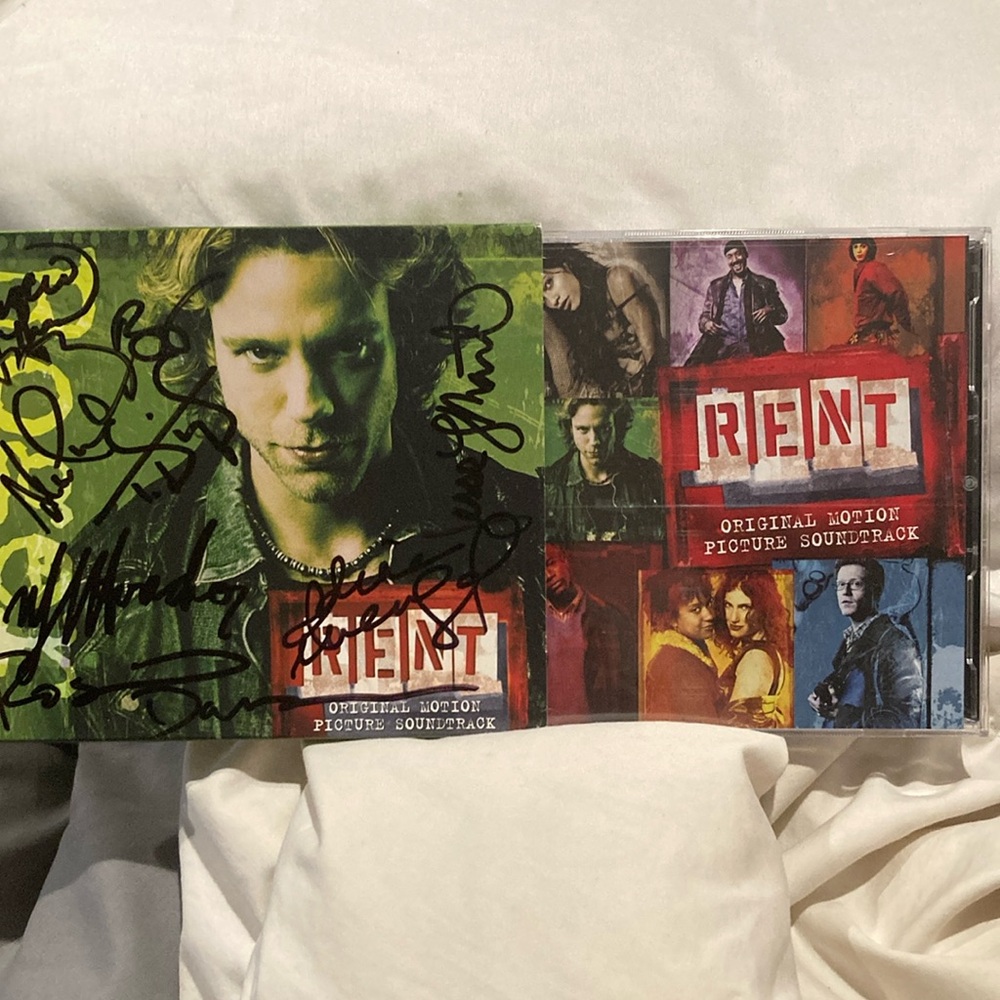 Classic Hits Original Motion Picture Soundtrack CDs , RENT SIGNED BY ALL